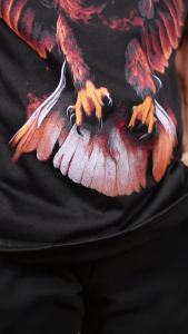 Kaos distro cowok motif elang EL-01