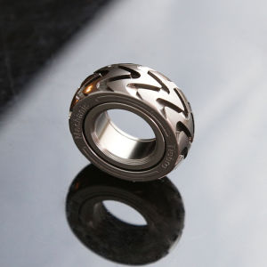 Ratchet Wheel Fidget Ring Mechanical Fidget Ratchet Ring Fidget Slider Adult EDC Fidget Toys ADHD Stress Relief Toys Adult Gift