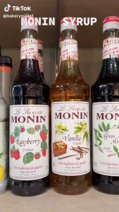 MONIN Toasted Marshmallow Syrup 700ML – Premium Flavor Syrup for Coffee Milk Tea Hot Chocolate & Desserts