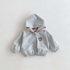 Autumn and Winter Baby Cotton Hooded Cartoon Coat 9 Months -6 Years Old Autumn Boy Girl Coat