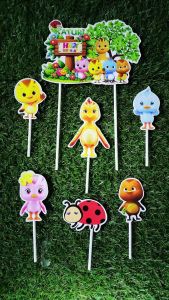 Topper Cake Katuri & Hiasan Kue Ulang Tahun