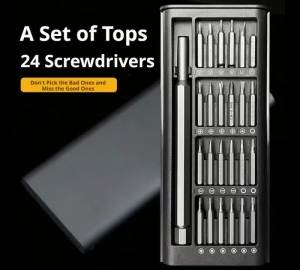 Compact Portable Screwdriver Set and Small Repair Tool Kit Are Suitable for Mobile Phones and Laptops.