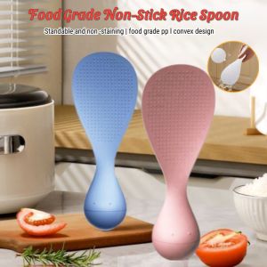 Tumbler Rice Spoon Non-Stick Rice Standing Rice Spoon Household Easy To Clean Rice Shovel Serving Utensils