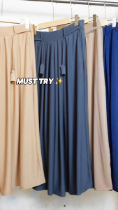 Kulot Polos Wanita Ukuran Jumbo / Kulot Polos Panjang Wanita