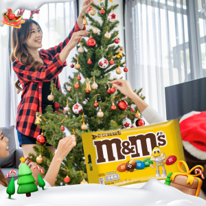 [Bundle of 3] M&MS Peanut Chocolate Share Bag 180g Chocolate / Crunchy