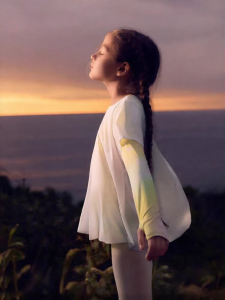moodytiger | Long Sleeve Sun Protection T-Shirts For Girls Quick-Dry Sport Set
