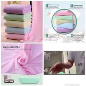 HANDUK BEAR 70X140 HANDUK MANDI BESAR UKURAN 70 X 140 MICROFIBER
