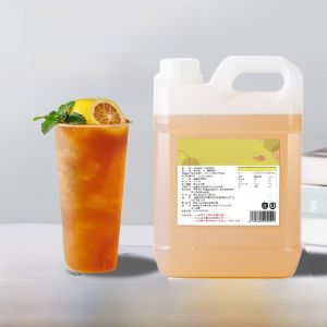 Handmade Ice Sugar Syrup 2.5kg Bamboo Cane Duck Poo Fragrance Milk Tea Shop Special Lemon Tea Professional Gold Syrup