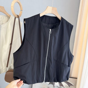 LIYANGANG | Womens Workwear Style Casual Sleeveless Vest