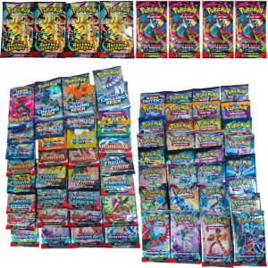 Bandai | 9 Packs Pokémon Card Packs Bright Stars Prismatic EvolutionsPALDEAN FATESEnglish ReinforcementBattle Transaction Card Gift