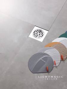 New Silicone Floor Drain Cover Anti Odor Hair Catcher Anti Clogging Design For Bathroom Kitchen Shower Multiple Color Options