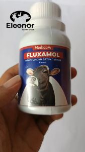 Fluxamol Obat Flu Batuk Ternak Sapi Kambing Medicow 100Ml
