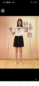 Smart Save Line Telescopic Folding Stainless Steel Drying Rack