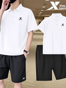 XTEP | Bộ Đồ Thể Thao Polo Nam Lụa Băng Thoáng Khí Nhanh Khô