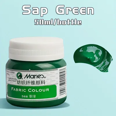 Maries Fabric Paint 1 Bottle50 mL22 Colors Permanent Fabric Paint for ClothingShoeseansCanvas BagsDIYArt Craft Supplies