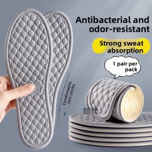 LINGMIAO | Mens Absorbent Anti-Odor Breathable Antimicrobial Deodorizing Fragrant Thin Insoles