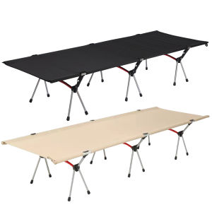 【HOSPORT】COT แคมป์ปิ้งแบบพกพารองรับเตียงนอนขนาด 150 กิโลกรัมที่มีน้ำหนักเบาที่ถอดออกได้