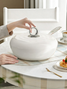 DUMIK | Non-stick Enamel Stir Fry Pan For Induction Cookers