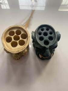 2 hũ đựng mực xăm hình của hũ mực