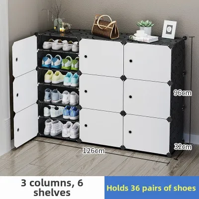LIWAN | Dust-proof Plastic Multi-layer Shoe Rack