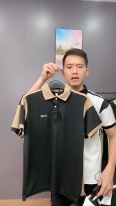 Áo polo nam cổ bẻ thêu Hidoli vải cá sấu thoáng mát thấm hút mồ hôi trẻ trung
