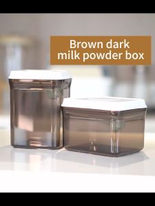 Morandi and Ankou Milk Powder Storage Container Sealed Food Storage Containers Food Grade PP Material Storage Box