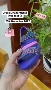 Crocs Lina Sandal Purple | C11 Only | Original Pair