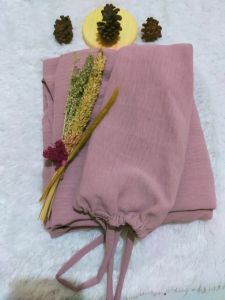 kerudung jumbo pet shoft 2in1 model mukena/niqob/cadar model tangan nyaman.