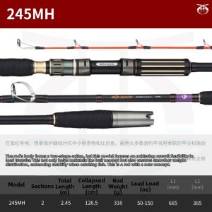 Aerfa | Near Bottom Long-Distance Fishing Rod