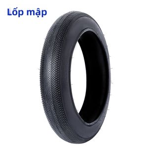 Lốp Xe Đạp Điện Bánh Béo 20x4.0 24x4.0 Đen Trắng Phụ Kiện Lốp Xe Đạp Leo Núi Phiên Bản Nâng Cấp Dành Cho Đi Tuyết