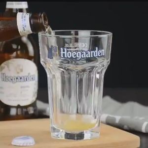 แก้วเบียร์โฮการ์เด้น 500ml./880ml. แก้ว Hoegaarden🍻พร้อมส่ง