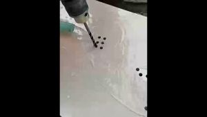 5pcs Mata Bor Tombak Keramik Multifungsi Mata Bor Kaca Keramik 6-12mm Mata Bor Silang Granit Cross Drill Bit