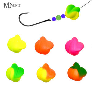 MNFT 12 Chiếc Phao Câu Cá Bộ Phao Bobber Xốp Với Đèn Báo Spin Strike Vàng Đỏ Cam Xanh Cho Walleye Nước Mặn Pompano Câu Cá Lướt Sóng