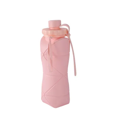 Bình Nước Thể Thao Du Lịch Có Lớp Cách Nhiệt Gấp 600ml