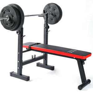 Weight Bench Bench Press Barbell Stand Barbell Bench Press Rack Household Weight Bench Multi-Function Bench Press Rack Weight Bench Fitness Equipment