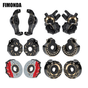 Black TRX4 Brass Weights Portal Axle Housing for 1/10 RC Rock Crawler TRX-4 Defender Bronco 2021 G500 K5 Sport TRX6 LCG Upgrade