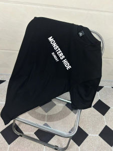 Baga 260g Heavyweight Pure Cotton American High Street Letter Mens Short Sleeve T-shirt Summer Loose Casual INS Top