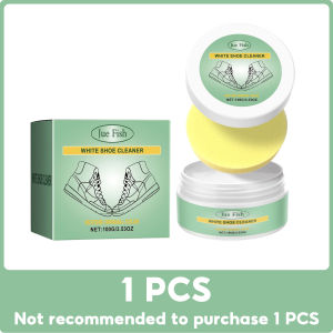 White Shoe Cleaning Cream Shoes Stain Dirt Clean Sneaker Whitener Yellowing Sneaker Sole Cleaner Multi-Functional Shoes Cleaner