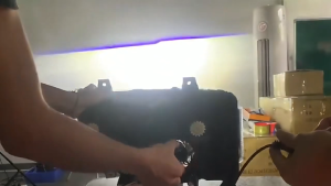 (Harga 1 lampu!!!)Lampu Led Mobil Dan Motor H4 Mini PJECTOR PROJIE T9/Y7D SUPER BRIGHT 120 Watt/Dengan kipas angin