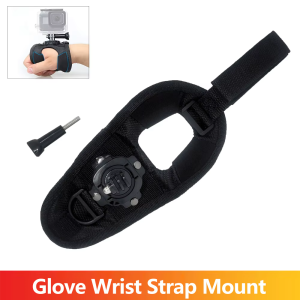 Glove Wrist Strap Mount 360° Rotatable for GoPro Hero 13 12 11 10 9 Adjustable Palm Hand Holder for Action Camera POV Vlogging