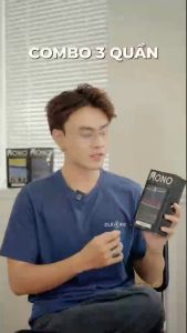 MONOMEN S144 Quần Lót Nam Cao Cấp Chất Vải Dày Dặn Công nghệ in 3D mới Thấm Hút Mồ Hôi Sắc Sảo