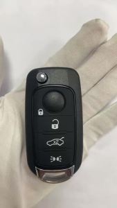 Chìa Khóa Xe Điều Khiển Từ Xa SUPERKEY Original 4A Chip Flip 433Mhz Dành Cho Các Mẫu Xe FIAT Tipo Nuovo Grazie 500X Egea 2016-2018 Tích Hợp Mạch PCB Và Transponder.