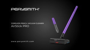 PerySmith AirStick Pro Cordless Pencil Vacuum Cleaner Series [ Super Lightweight 900g Type C Charging]