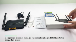 ZBTlink Router 4G LTE Ekstender Jarak Jauh 500Mbps Dual Band Wireless Modem Plug and Play