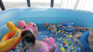 Childrens inflatable swimming pool thickening adult 120cm /150cm Swimming Pool Kids Mura Lang Mini Pool for Kids Rectangular Outdoor Kids Pool Inflatable