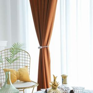 MOLORE | Nordic Sable Velvet Blackout Curtains For Multiple Scenes