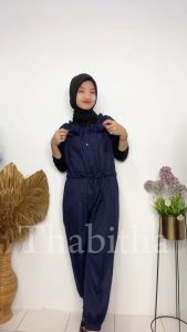 Jumpsuit Tavia: Model Sabrina & Bahan Shakila