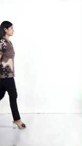Couple Batik Wanita Kemeja Pria Blouse Wanita Kutubaru Kebaya Modern Batik Dua Putri
