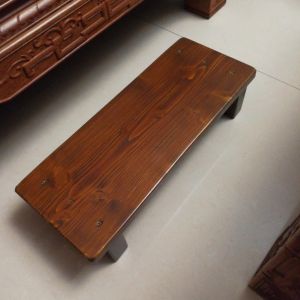 Natural Solid Wood Footrest Office Pine Bench Home Piano Pedal Computer Desk Sofa Pad Foot Table Economical Style European