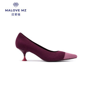 รองเท้าส้นสูง MALOVE MZ สำหรับผู้หญิง ทรงหัวแหลม ส้นบาง ทรงหัวมน สวมใส่สบาย ระบายอากาศได้ดี รองเท้าส้นเดี่ยว